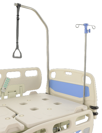Инфузионная стойка электрической функциональной медицинской кровати DB-2 Med-Mos Изображение